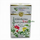 Elderberries with Green Tea